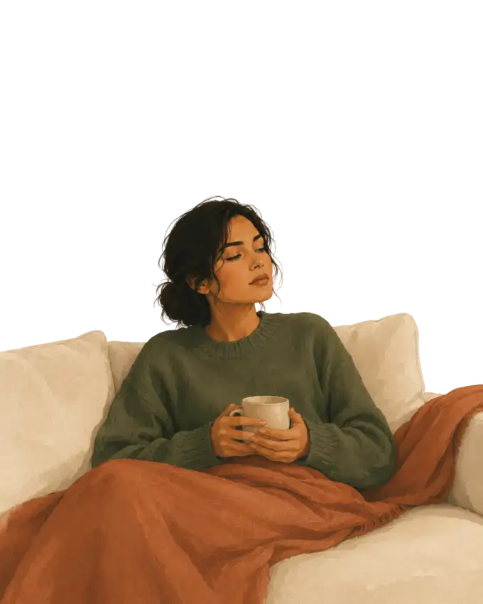 Mulher exausta — sem energia ao fim do dia